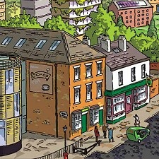 The Pioneer's Museum on Toad Lane as depicted in the graphic novel