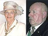 Honorary Aldermen: Joyce Beryl Wright & Rodney Hargreaves Stott MBE