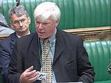 Paul Rowen MP in the House of Commons chambers