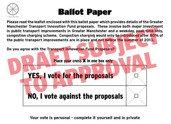 The 'Yes' Campaign leaflet said that they would help if people requested assistance filling in their ballot paper.