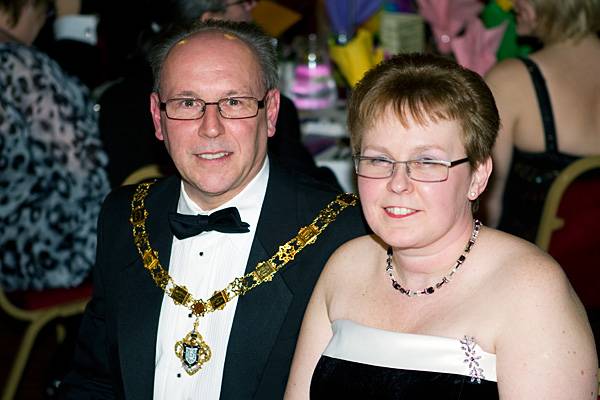 Deputy Mayor, Councillor Keith Swift and Miss Sue Etchells