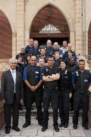 The officers who took part in the course alongside Ghulam Rasul Shazad