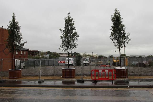 Part of the £200,000 worth of 'improvements' to Drake Street

