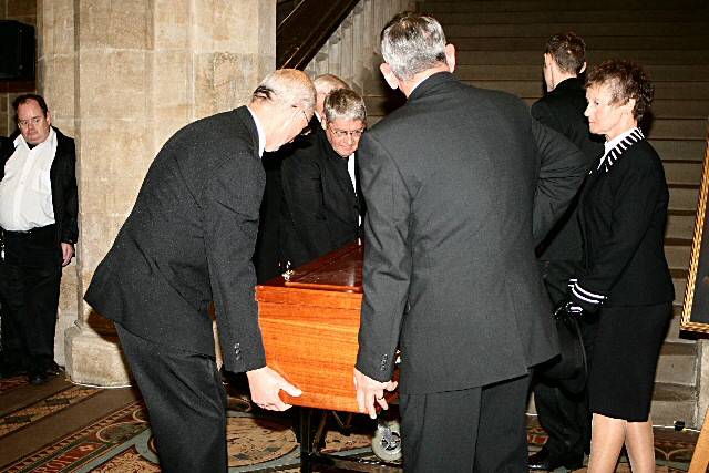 Sir Cyril Smith's funeral - Monday 13 September 2010 - Rochdale Town Hall