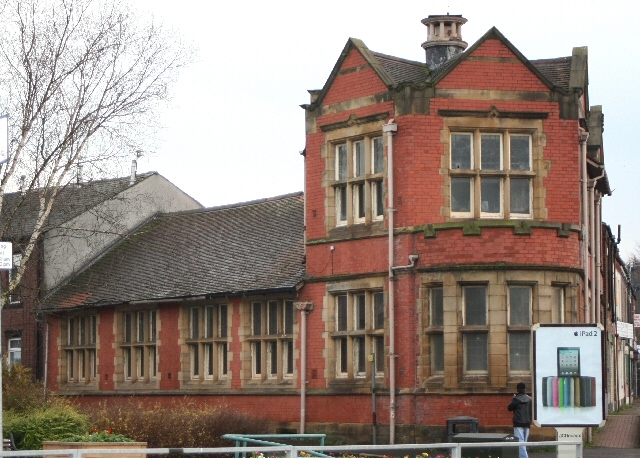 The Carnegie Library building in Castleton 