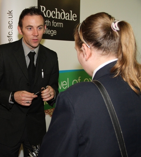 Tom Fay – Rochdale Sixth Form College Assistant Principal for Learning & Teaching at last year’s Future First