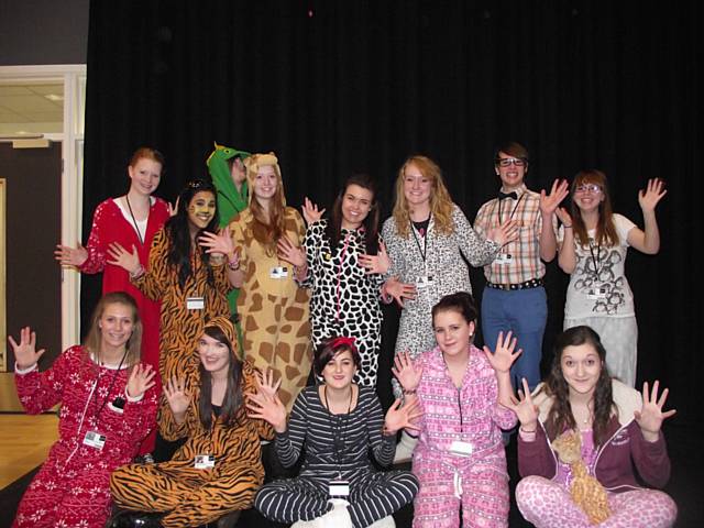 Rochdale Sixth Form College fundraising event in aid of Children in Need