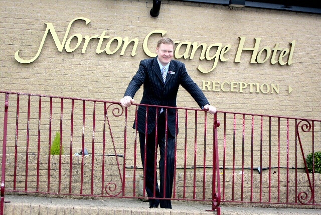 Damon Yoxall, General Manager of The Mercure Norton Grange Hotel & Spa 
