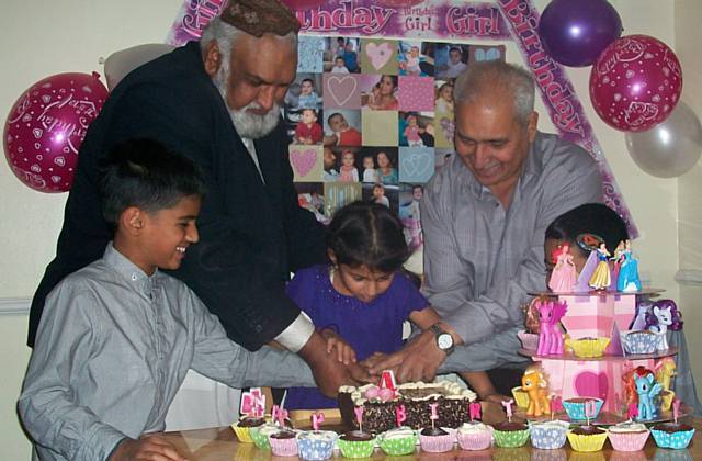 Malaika Afzal celebrates her 4th birthday
