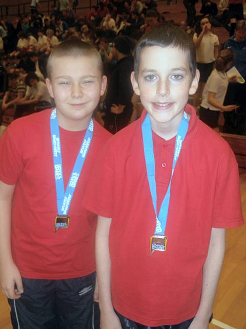 Redwood School claimed an impressive haul of medals at a county schools indoor rowing competition in Wigan 
