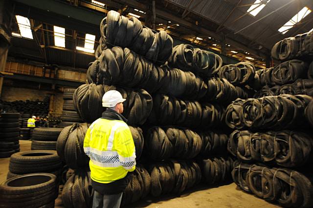 Rochdale News | News Headlines | Arrests made at illegal tyre