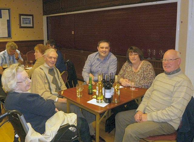 Universally Challenged won the overall quiz, a team comprising Pat and Brian McDougall, Claire and Lee Wolf and Jim Kenyon