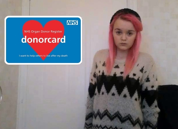 Lizzie and her campaign to encourage people to become organ donors – something she was passionate about