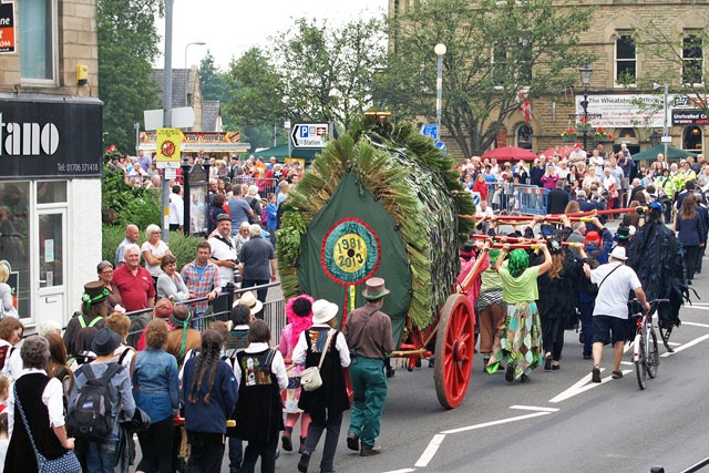 Littleborough Rushcart Parade