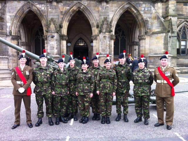 Members of the Rochdale Army Cadets Force took part in the Rochdale Parade to mark the end of Armed Forces week