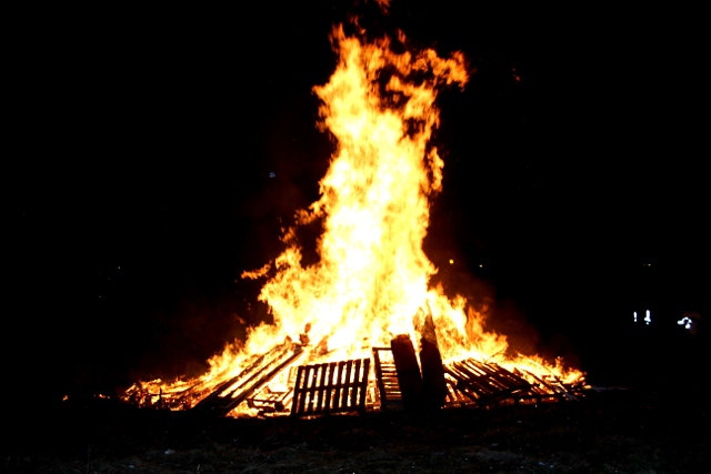 Middleton bonfire