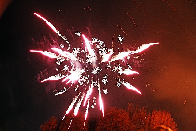 Cronkeyshaw Common Firework Display