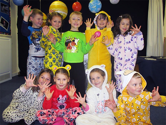 Caldershaw Primary do their bit for Children in Need