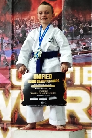Mark Craven wins nine medals at Unified Karate World Championships