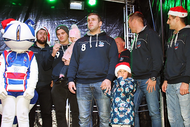 Rochdale Christmas Lights Switch On 2014<br />Rochdale Hornets