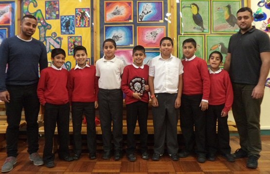 Heybrook Primary School win 5-a-side football tournament