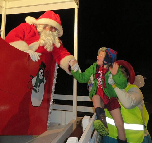 The Rotary Club of Middleton Christmas Float