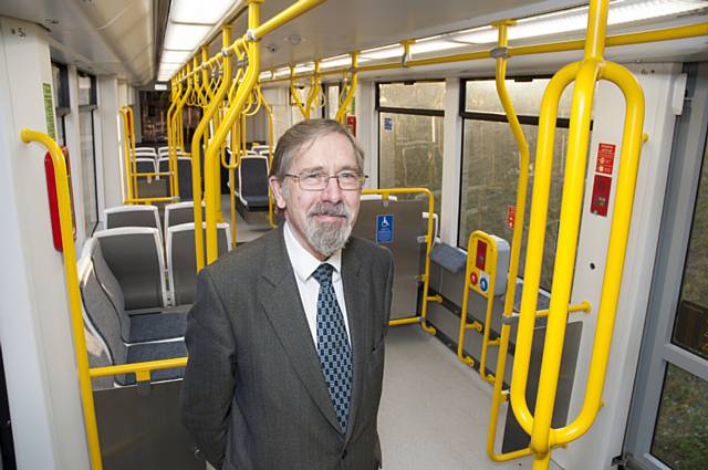 Councillor Andrew Fender, Chairman of the TfGM Committee