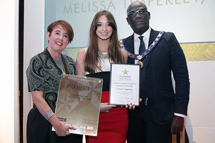 Melissa Timperley voted Umberto Giannini Project X 2014 Student of the Year