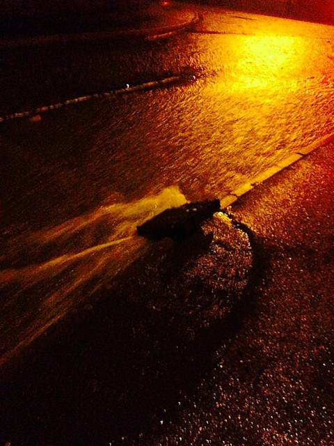 Todmorden Road flood