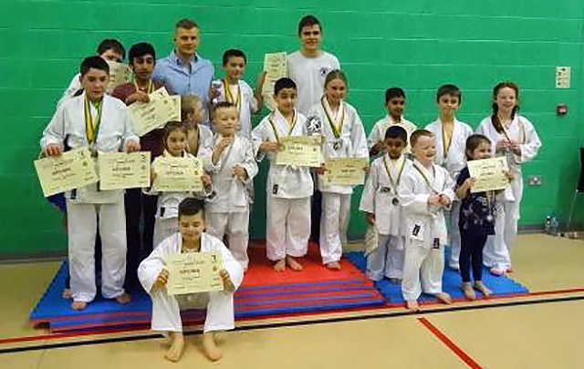 Ju Jitsu competition winners