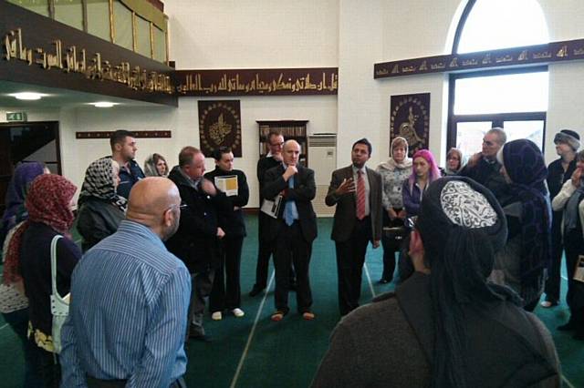 Multi-agency visit to the Central Mosque Rochdale, facilitated by BME Health Matters