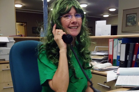Go Green for Springhill Hospice on Friday 16 May