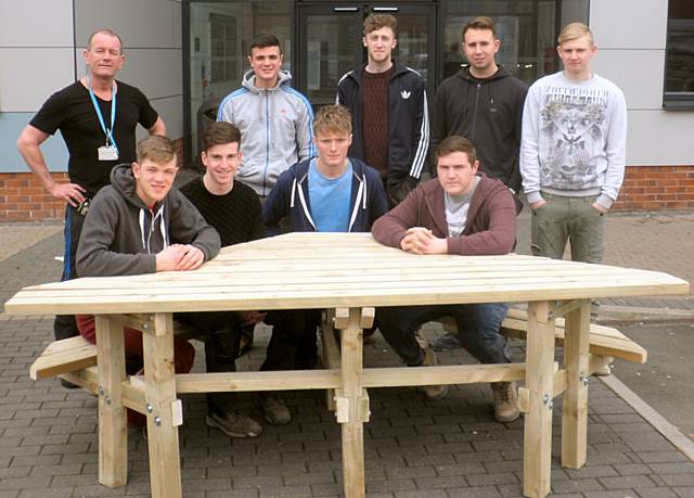 Students design benches for Norden Cricket Club