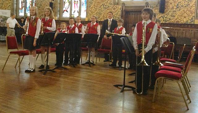 Littleborough Community Primary School at the Rochdale Youth Festival of Music