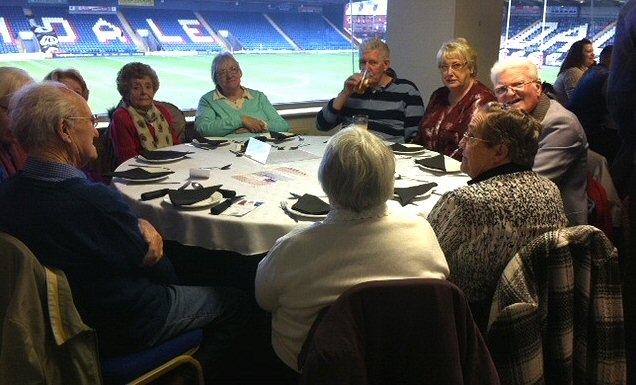 Sheltered housing residents from Rochdale, Littleborough and Middleton at a recent Rochdale Hornets game