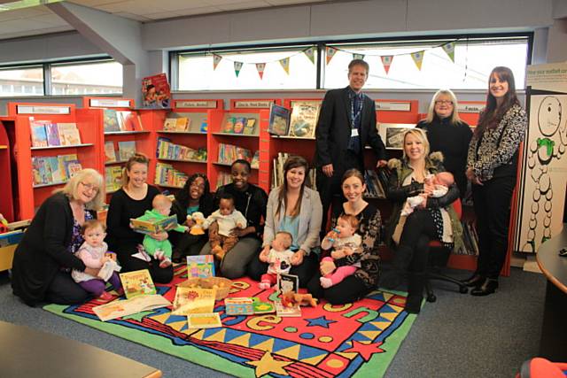 Babies born at North Manchester General can now be registered at Langley Library/Children's Centre or Heywood Library