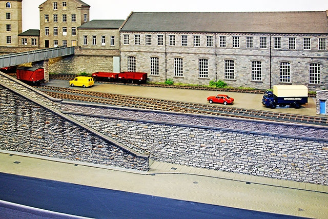 Layout at the Rochdale Model Railway Group 50th exhibition