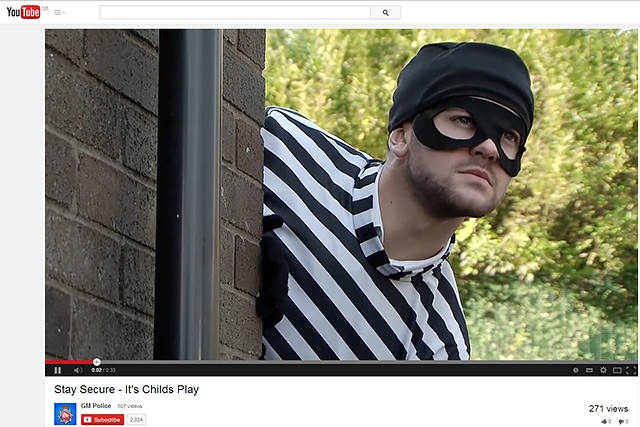 A still from the Stay Secure video
