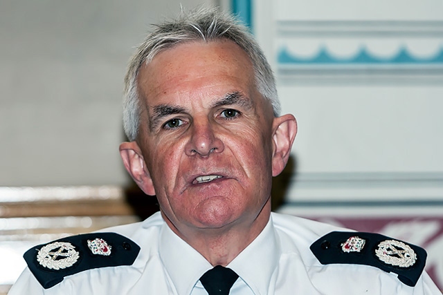 GMP Chief Constable, Sir Peter Fahy