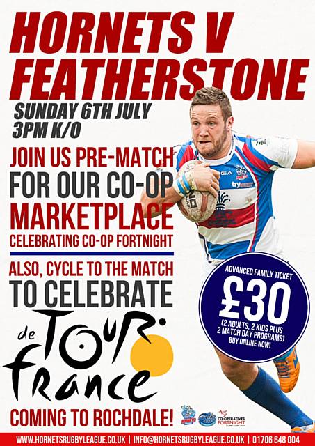 Hornets v Featherstone poster