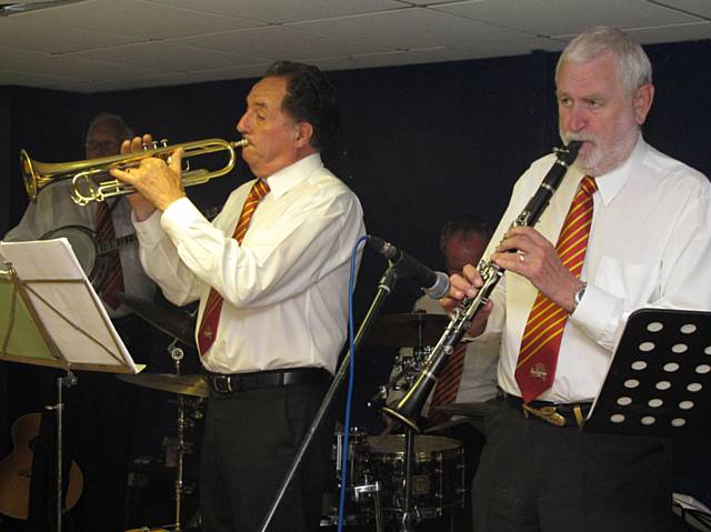 Chris Walker and Graham Trevarton, The Pedigree Jazz Band