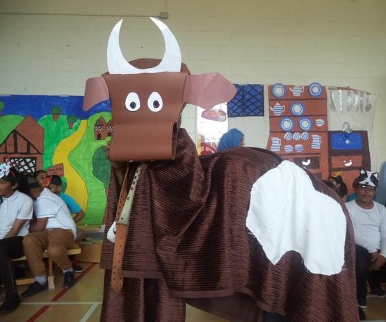 Year 6 production of Jack and the Beanstalk