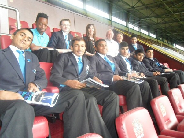 Year 10 students visit to Burnley Football Club