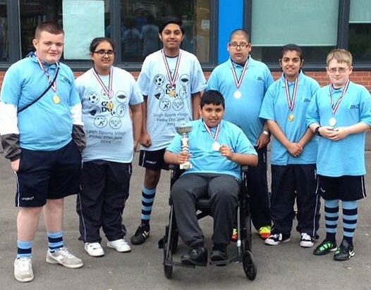 Kingsway Park High School at the Disability Games