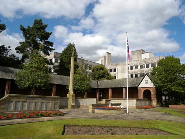 Middleton War Memorial and Gardens of Remembrance in Manchester Old Road, have been designated Grade II. 
