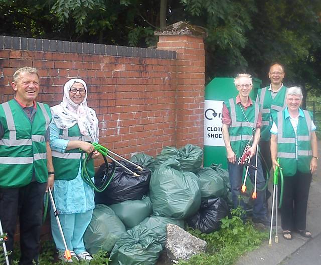 Members of the Rochdale Environmental Action Group (REAG) 