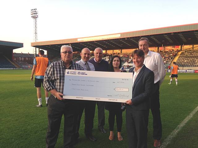 Funding boost for Dale’s Football in the Community Trust 