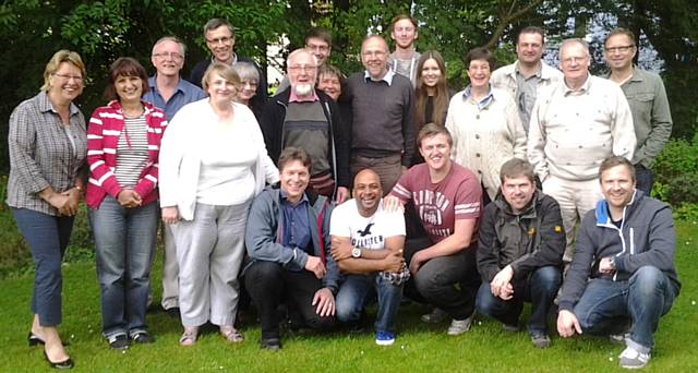 Pastors from Rochdale and Bielefeld and Bielefeld’s council representative 