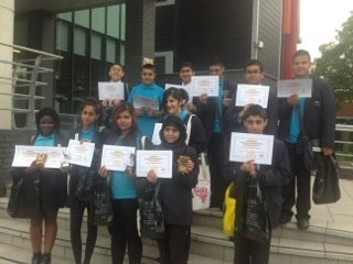 Kingsway Park High School students at the Rochdale Schools Science & Technology Day 