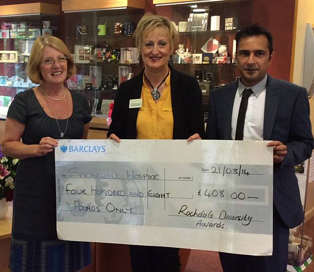 Rochdale Diversity Awards 2014 raised funds for Spinghill Hospice
